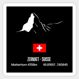 Matterhorn 4708m Sticker